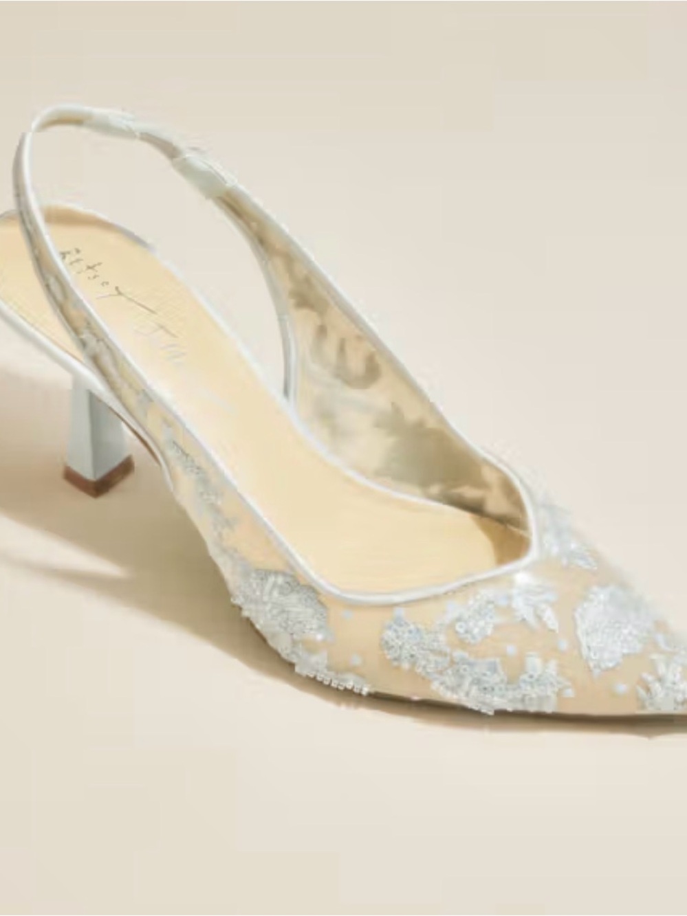 Betsey Johnson Light Blue Wedding Heels Shoes